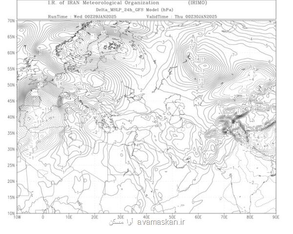 هواشناسی ایران ۱۱ بهمن هشدار ورود موج جدید بارش در جنوب